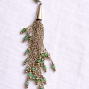 56cb4cf4-d177-4178-9725-2c187b3eea02 Sterling Silver Chain Tassel Necklace with Green Aventurine